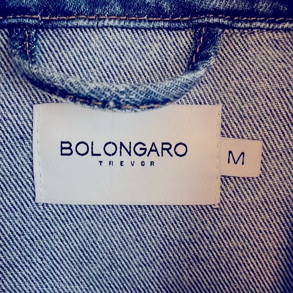 NWOT Bolongaro Trevor Sierra oversized tie dye denim jacket. Size Medium. - Picture 4 of 7